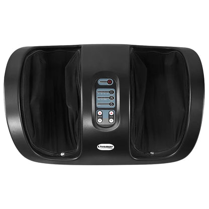 Livemor Foot Massager Shiatsu Massagers Electric Roller Kneading Leg Black - Mekamart Australia