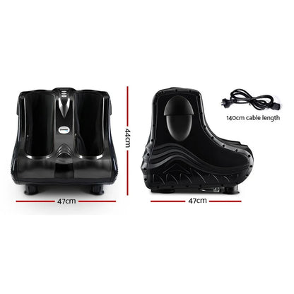 Livemor Foot Massager Massagers Shiatsu Electric Roller Ankle Calf Leg Kneading Black - Mekamart Australia