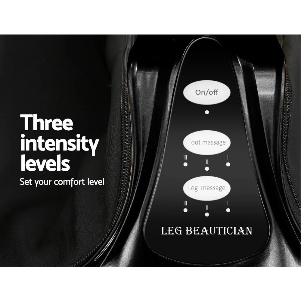Livemor Foot Massager Massagers Shiatsu Electric Roller Ankle Calf Leg Kneading Black - Mekamart Australia