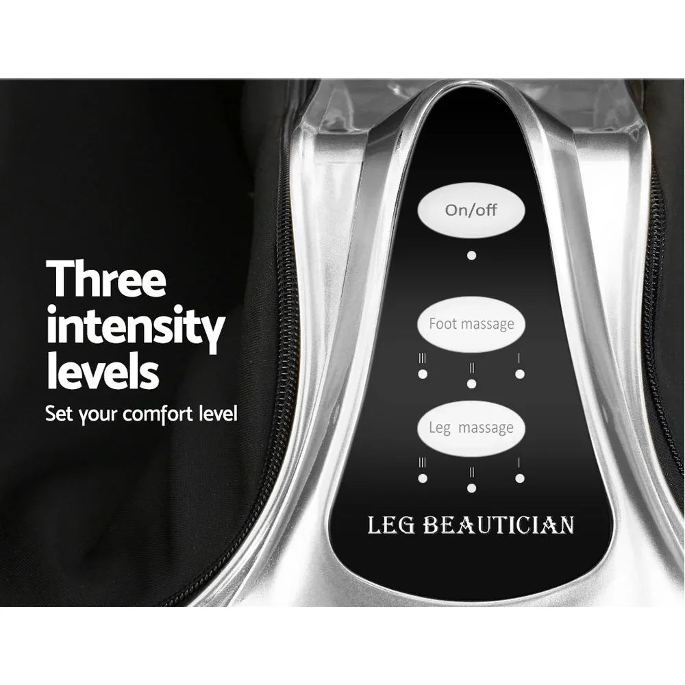 Livemor Foot Massager Massagers Shiatsu Electric Roller Ankle Calf Leg Kneading Silver - Mekamart Australia