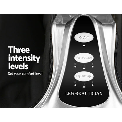 Livemor Foot Massager Massagers Shiatsu Electric Roller Ankle Calf Leg Kneading Silver - Mekamart Australia
