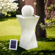 Gardeon Solar Fountain Water Feature Bird Bath Outdoor Garden LED Lights Ball 85CM - Mekamart Australia