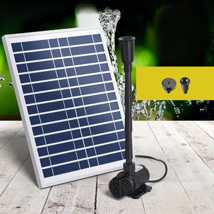 Gardeon Solar Pond Pump Submersible Water Fountain Kit 9.8FT - Mekamart Australia