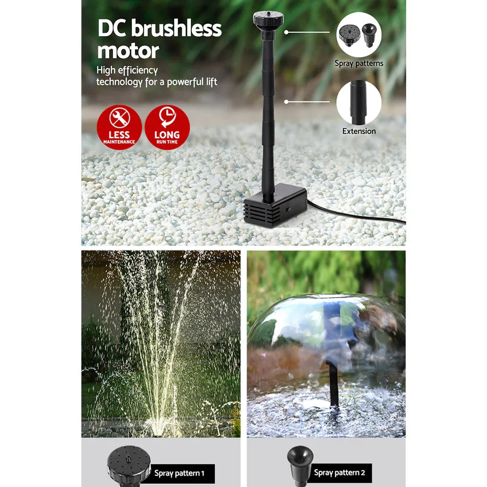 Gardeon Solar Pond Pump 4.6FT - Mekamart Australia