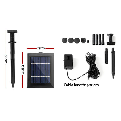 Gardeon Solar Pond Pump Submersible Water Fountain Kit 4FT - Mekamart Australia