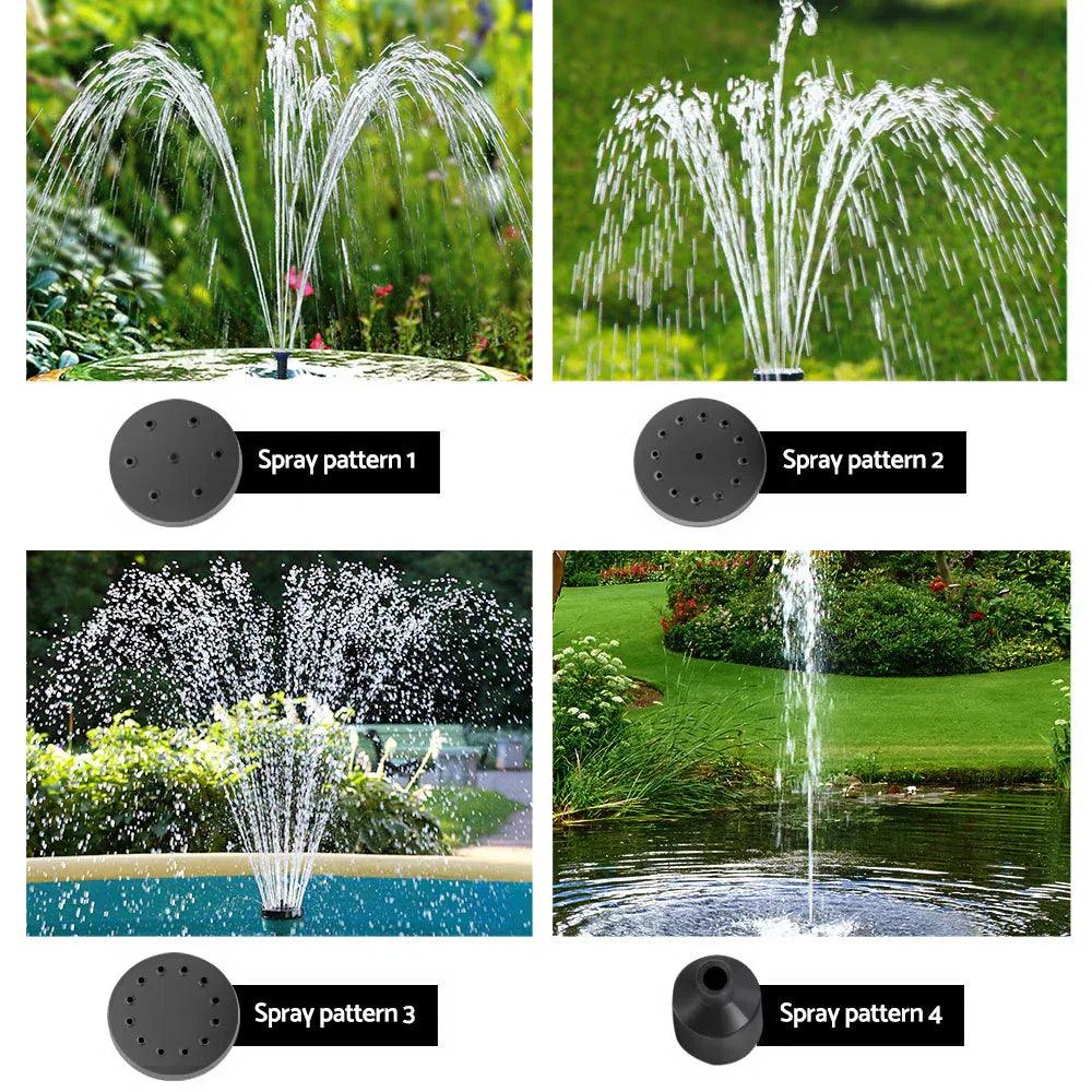 Gardeon Solar Pond Pump Submersible Water Fountain Kit 4FT - Mekamart Australia