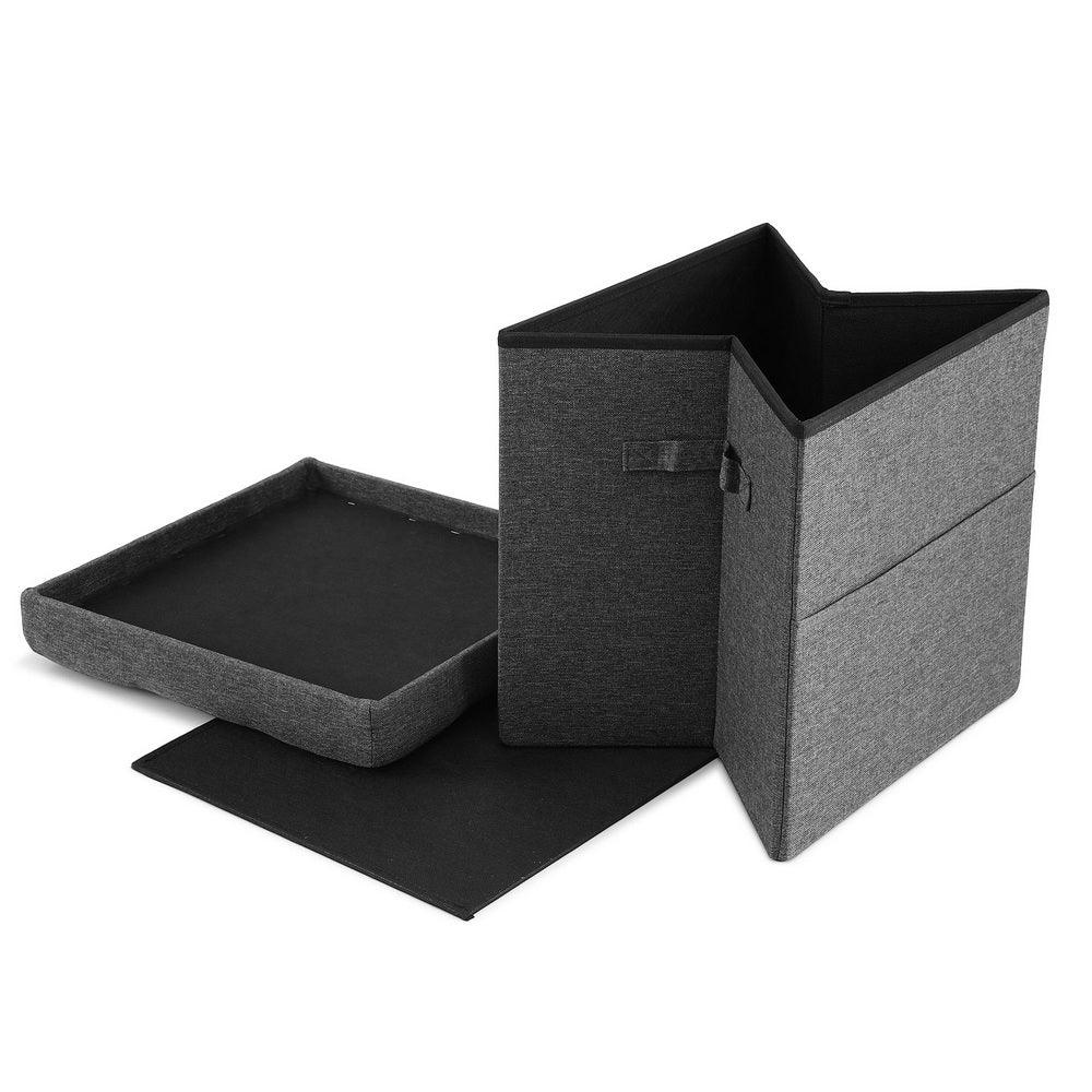 Artiss Storage Ottoman Rest Foot Stool Foldable - Mekamart Australia