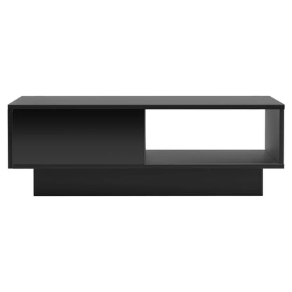 Artiss Coffee Table Led Lights Black - Mekamart Australia