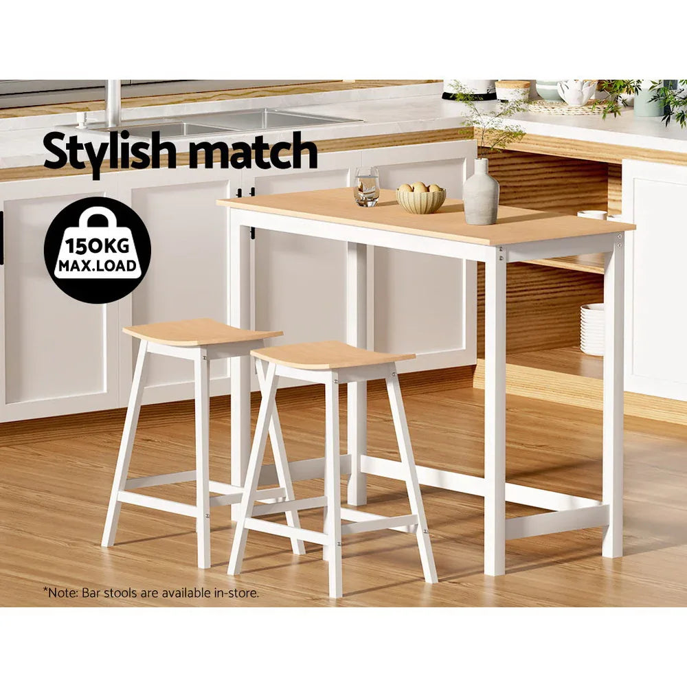 Artiss Ari Bar Table 108CM Rectangular - Mekamart Australia