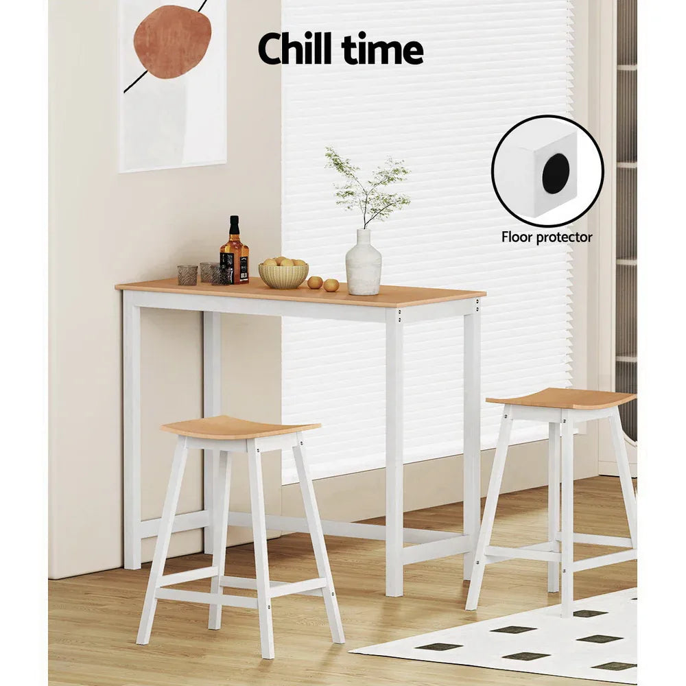 Artiss Ari Bar Table 108CM Rectangular - Mekamart Australia