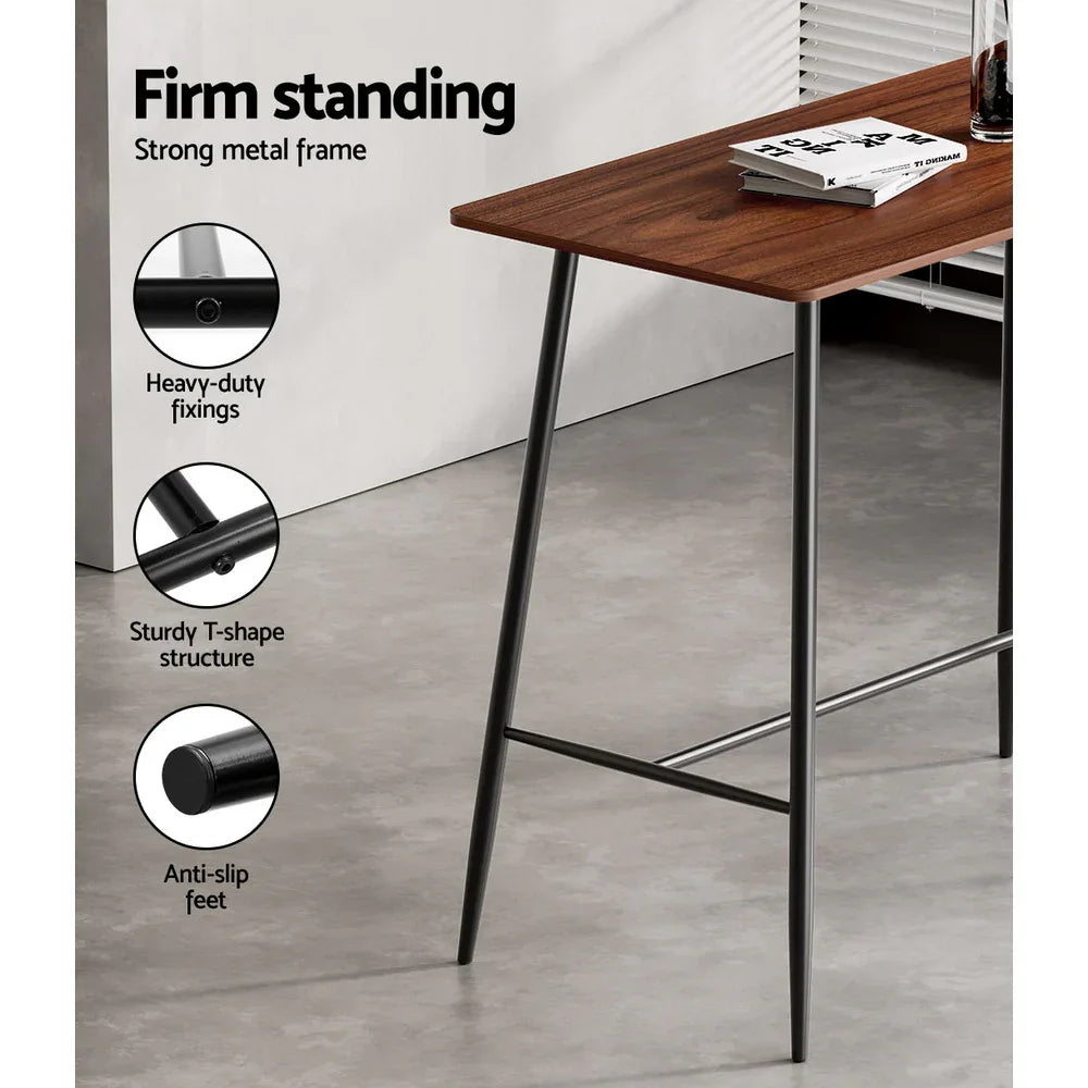 Artiss Halle Bar Table 120CM Rectangular - Mekamart Australia