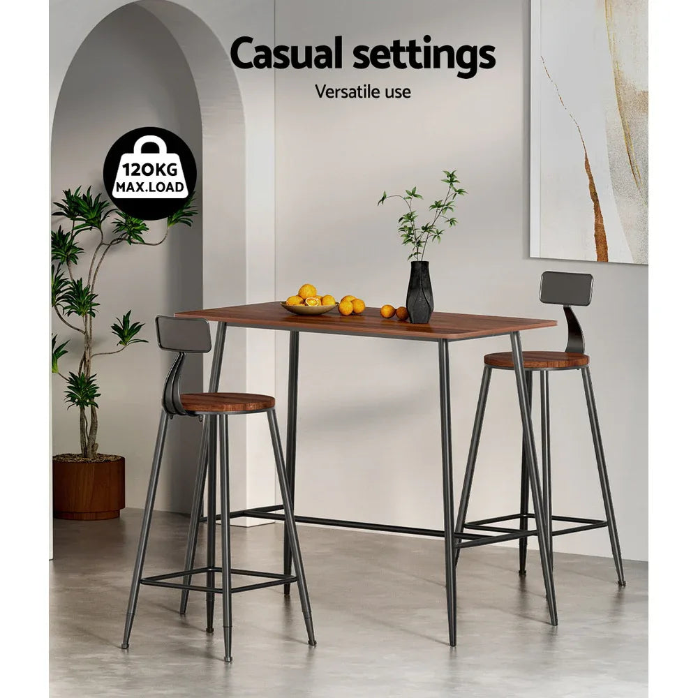 Artiss Halle Bar Table 120CM Rectangular - Mekamart Australia