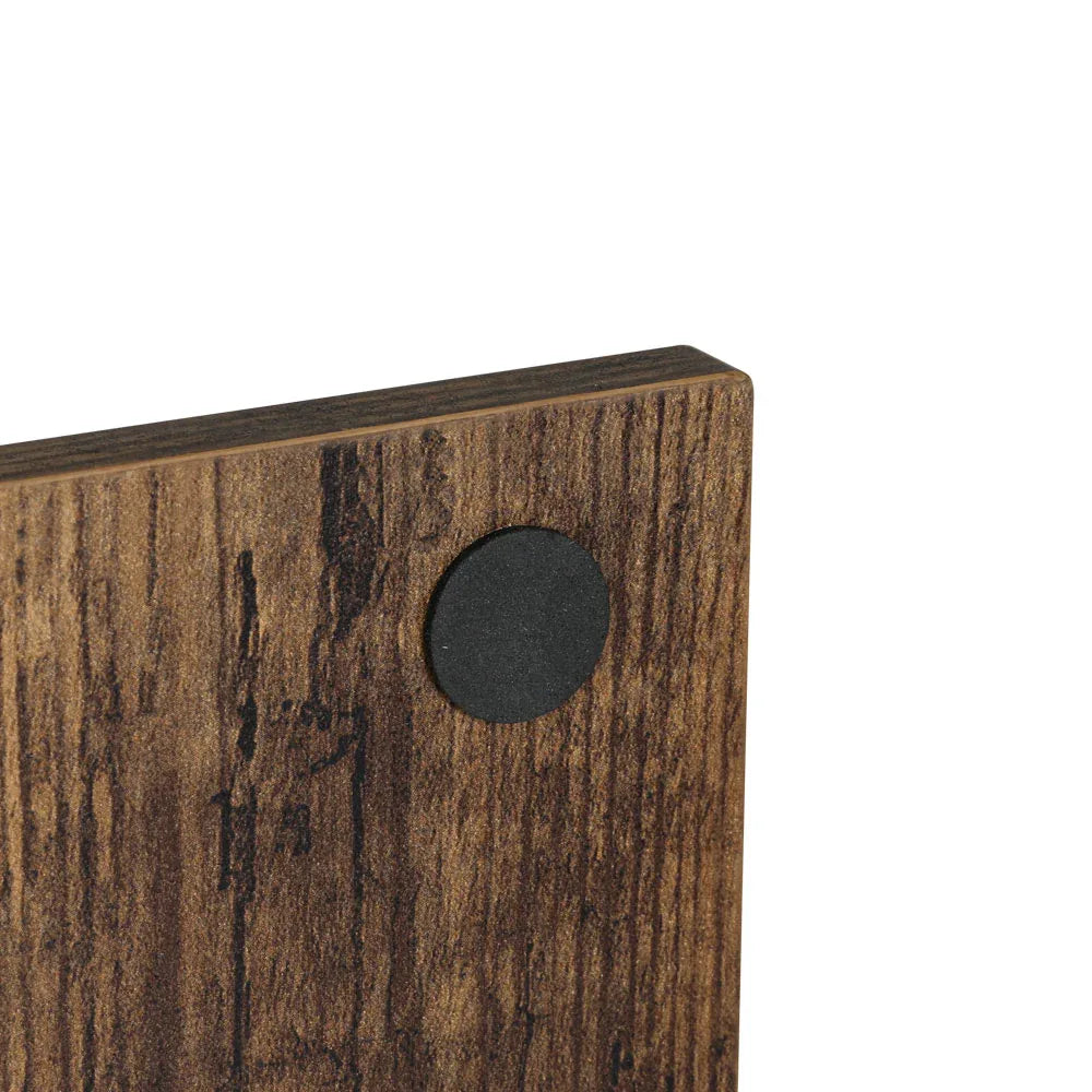Artiss Bedside Table Shelves Side End Table Storage Nightstand Rust Oak UMENI - Mekamart Australia