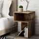 Artiss Bedside Table Shelves Side End Table Storage Nightstand Rust Oak UMENI - Mekamart Australia