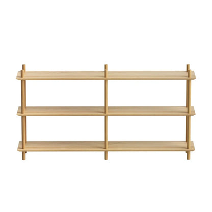 Artiss Bookshelf 3 Tiers Bookcase Display Shelves Wooden Storage Stand Rack Pine - Mekamart Australia
