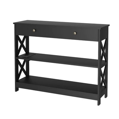 Artiss Console Table 3-tier USB Outlets - Mekamart Australia