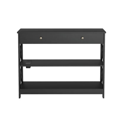 Artiss Console Table 3-tier USB Outlets - Mekamart Australia