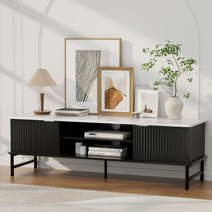 Artiss TV Cabinet Entertainment Unit Stand Storage 140CM - Mekamart Australia