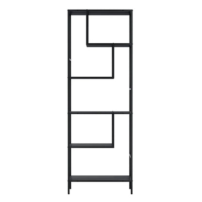 Artiss Bookshelf 5 Tiers RHYS Black - Mekamart Australia