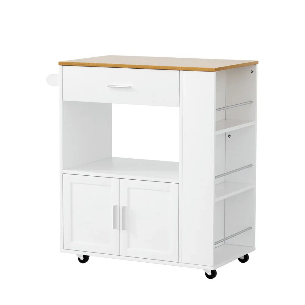 Artiss Kitchen Island Trolley Rolling Serving Cart - Mekamart Australia