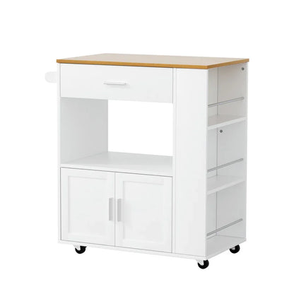 Artiss Kitchen Island Trolley Rolling Serving Cart - Mekamart Australia