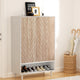 Artiss Shoe Rack Cabinet 24 Pairs 6-tier White - Mekamart Australia