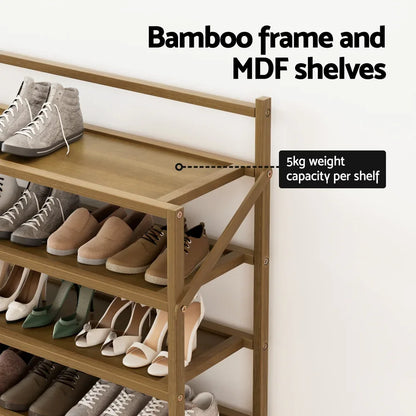 Artiss Shoe Rack 6-tier 18 Pairs Foldable - Mekamart Australia