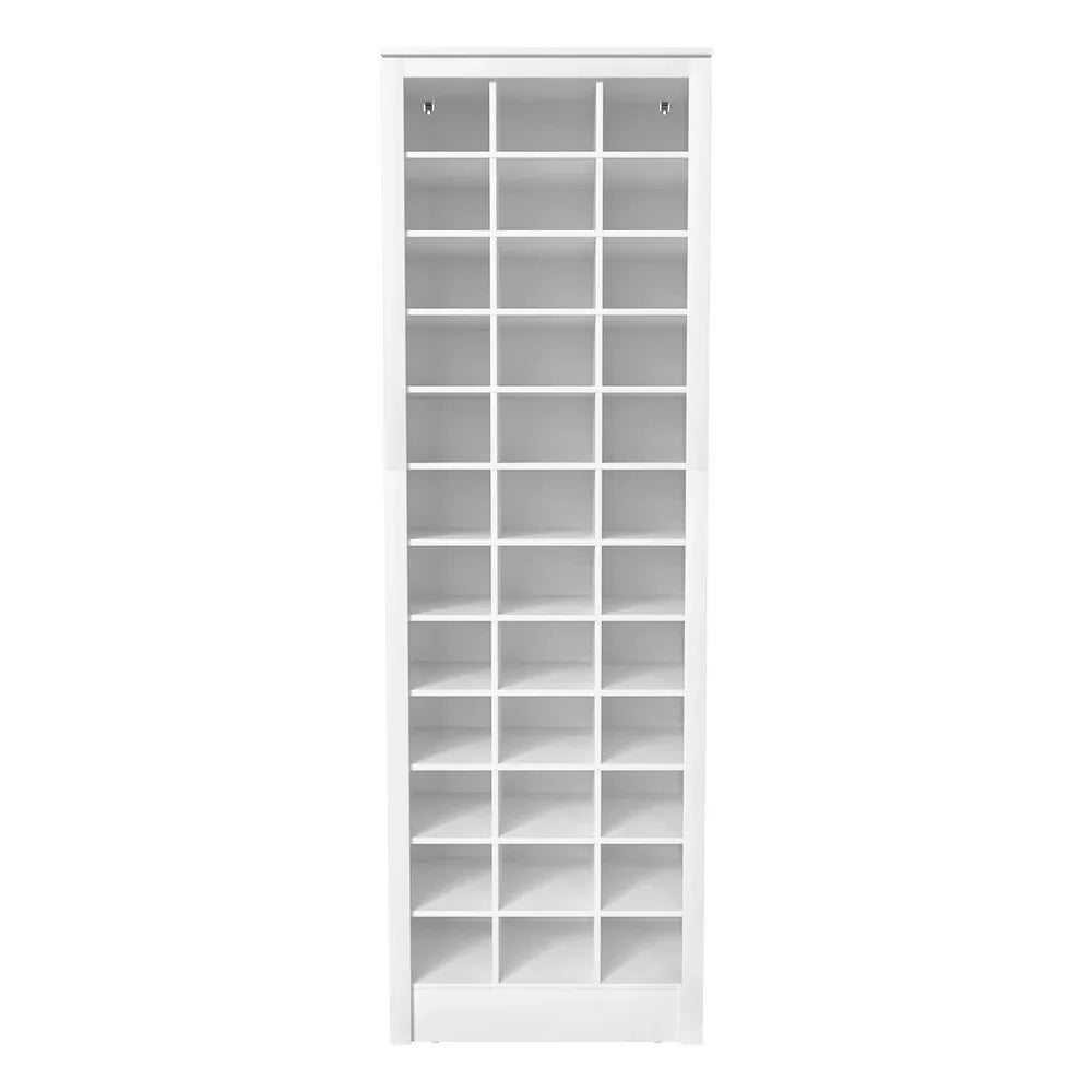 Artiss Shoe Rack 12-tier 36 Pairs Storage White - Mekamart Australia