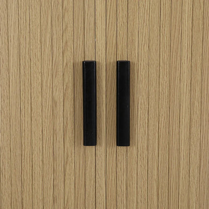 Artiss Buffet Sideboard Cupboard Cabinet Sliding Doors Pantry Storage Oak PIIA - Mekamart Australia