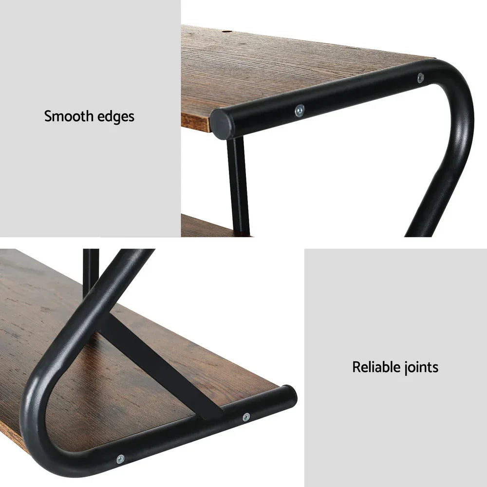 Artiss Shoe Rack Cabinet Shoe Storage Stand 3 Tiers Black - Mekamart Australia