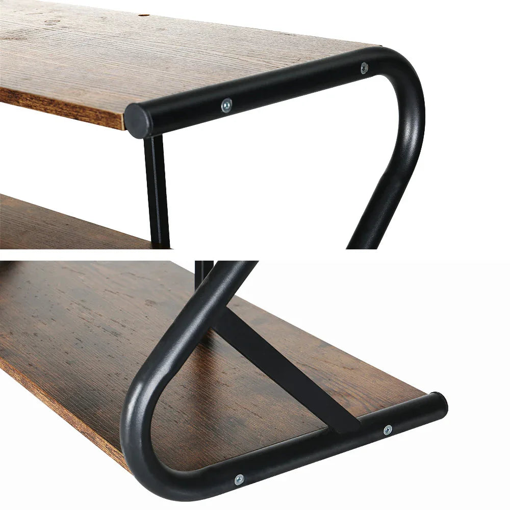 Artiss Shoe Rack Cabinet Shoe Storage Stand 3 Tiers Black - Mekamart Australia