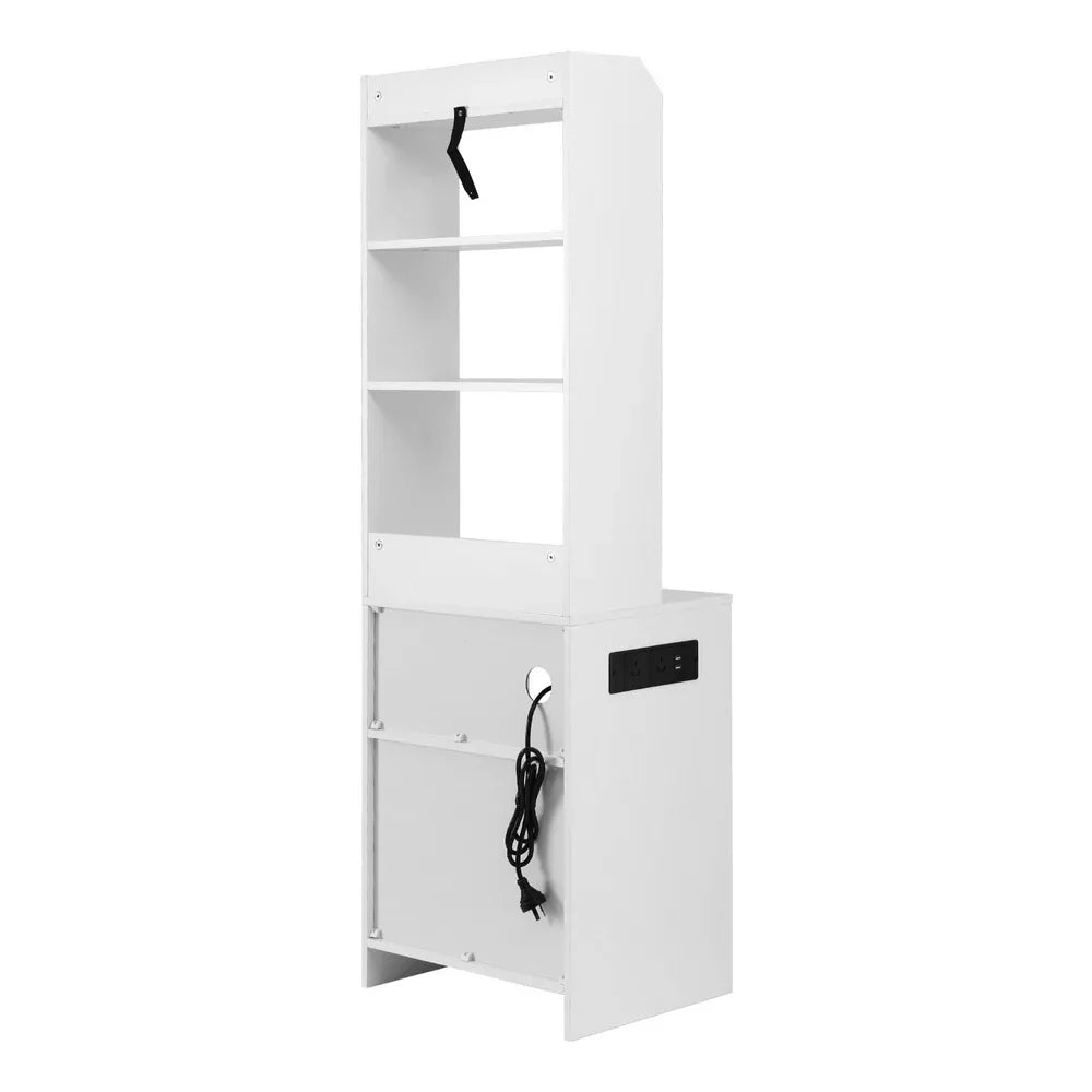 Artiss Bedside Table Nightstand Charging Station - Mekamart Australia