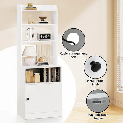Artiss Bedside Table Nightstand Charging Station - Mekamart Australia
