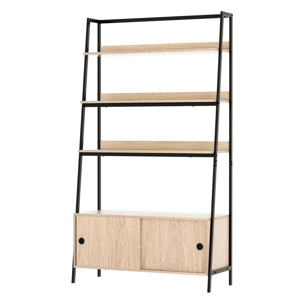 Artiss Bookshelf 5 Tier Cube Cabinet MIRA Oak - Mekamart Australia