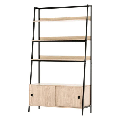 Artiss Bookshelf 5 Tier Cube Cabinet MIRA Oak - Mekamart Australia