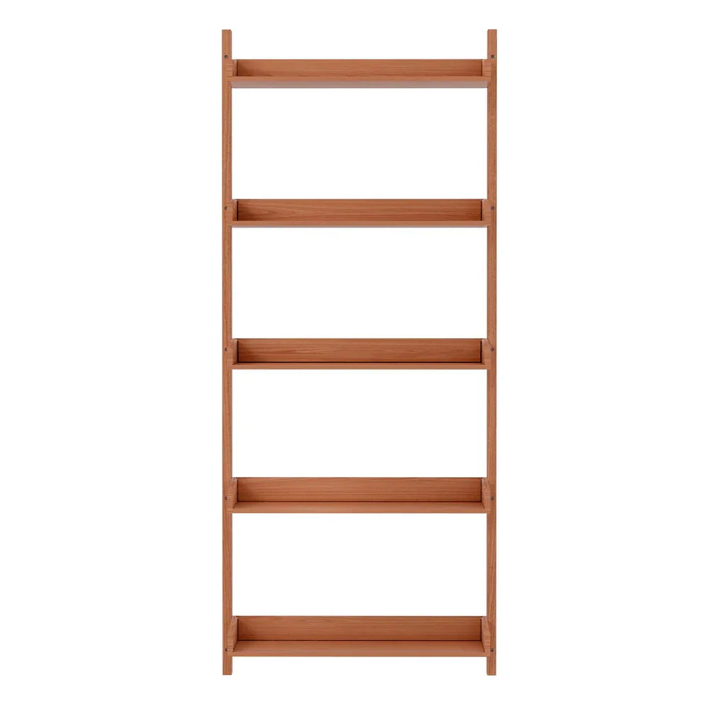 Artiss Bookshelf Floating Shelf CAPIZ Oak - Mekamart Australia