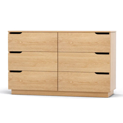 Artiss 6 Chest of Drawers Dresser Table Pine - Mekamart Australia