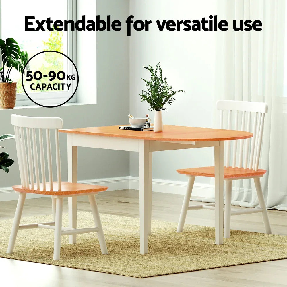 1.1M Artiss Dining Table Extendable - Mekamart Australia