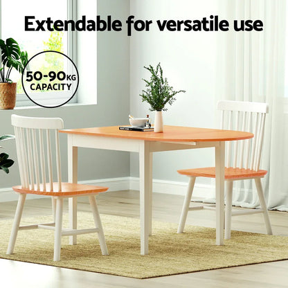 1.1M Artiss Dining Table Extendable - Mekamart Australia