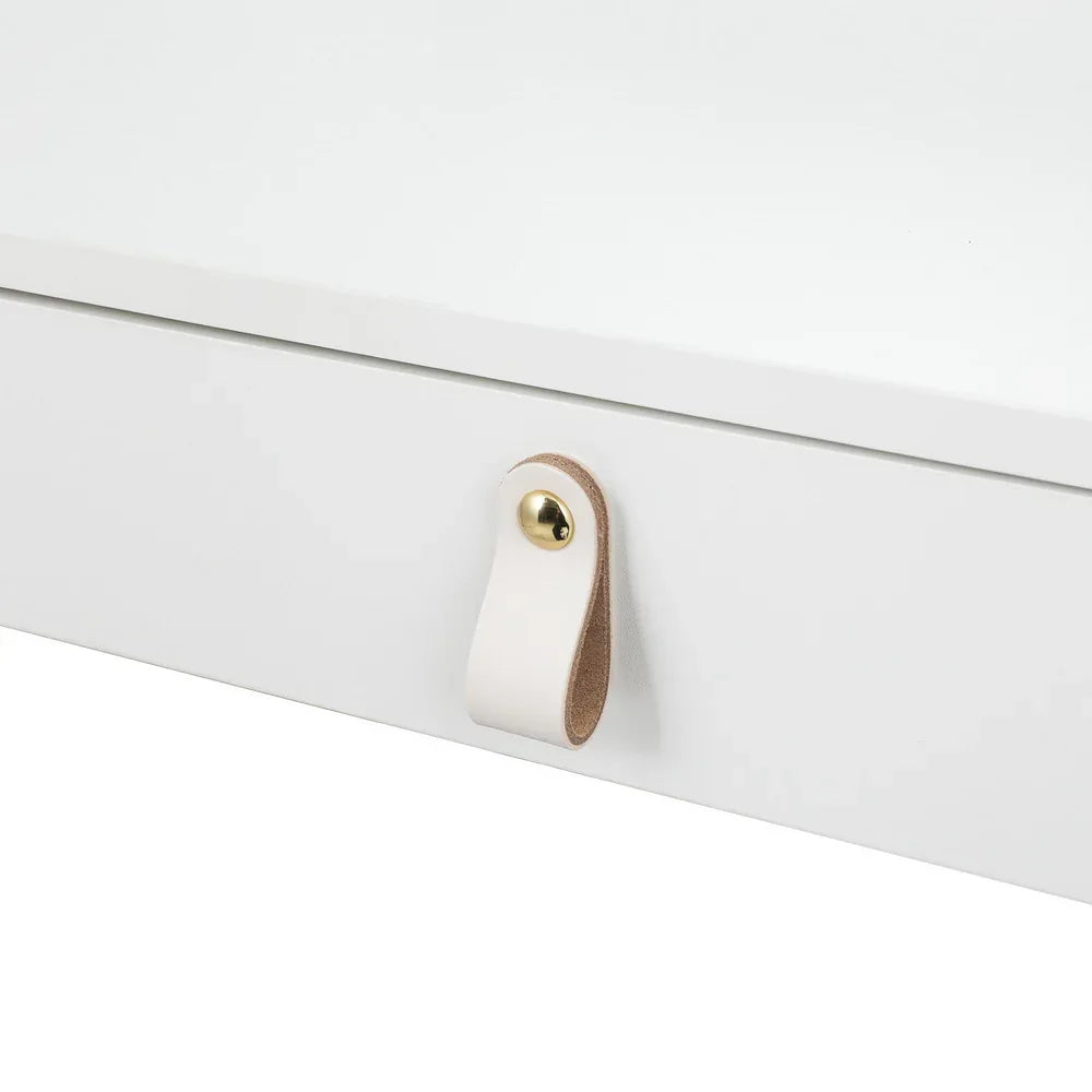Artiss Dressing Table Floating LED White Daphne - Mekamart Australia