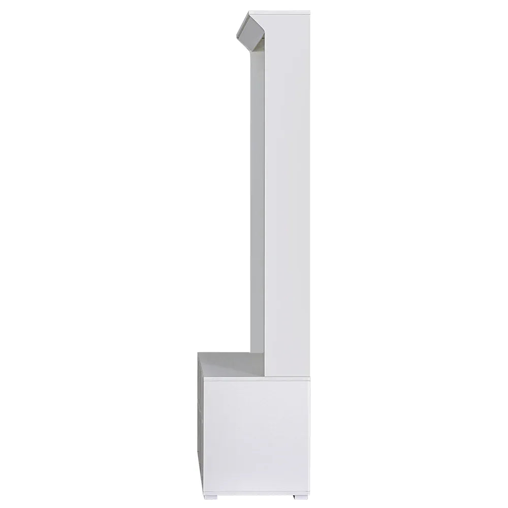 Artiss Shoe Rack Cabinet Hall Tree Coat Rack 180CM White - Mekamart Australia