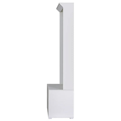 Artiss Shoe Rack Cabinet Hall Tree Coat Rack 180CM White - Mekamart Australia