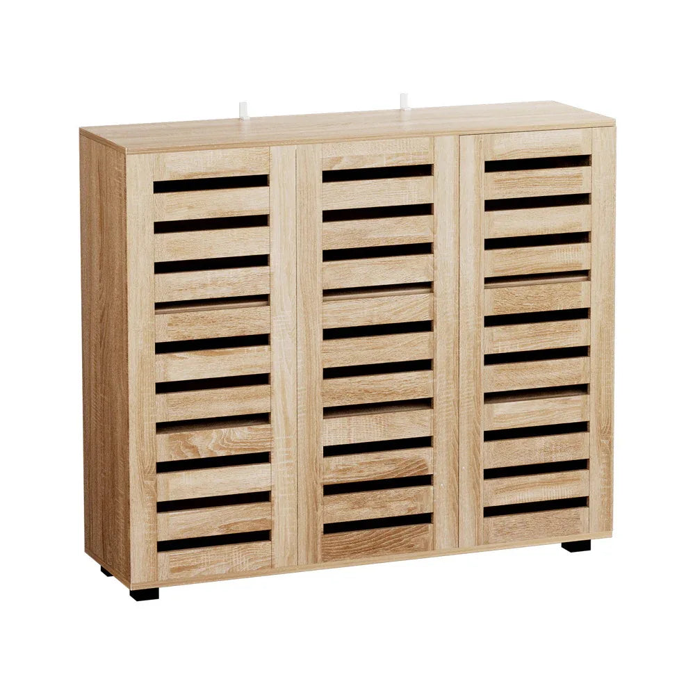 Artiss Shoe Rack Cabinet 30 Pairs Adjustable Shelf - Mekamart Australia
