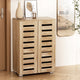 Artiss Shoe Rack Cabinet 20 Pairs 5-tier Wood Alster - Mekamart Australia