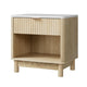 Artiss Bedside Table Nightstand 1 Drawer Shelves Pine - Mekamart Australia