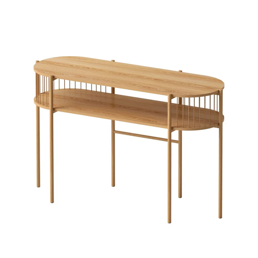 Artiss Console Table 124CM Pine - Mekamart Australia