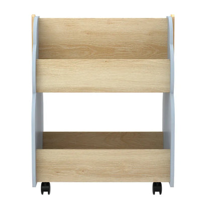 Keezi Kids Toy Box Bookshelf Storage Bookcase Organiser Display Shelf - Mekamart Australia