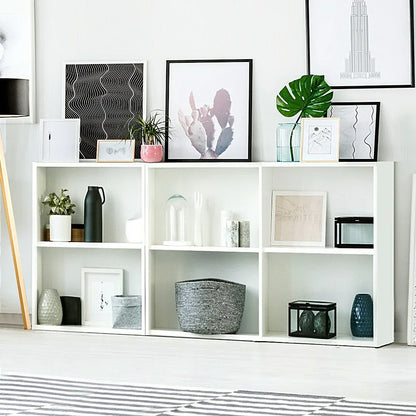 Artiss Bookshelf Set of 3 - VENA White - Mekamart Australia