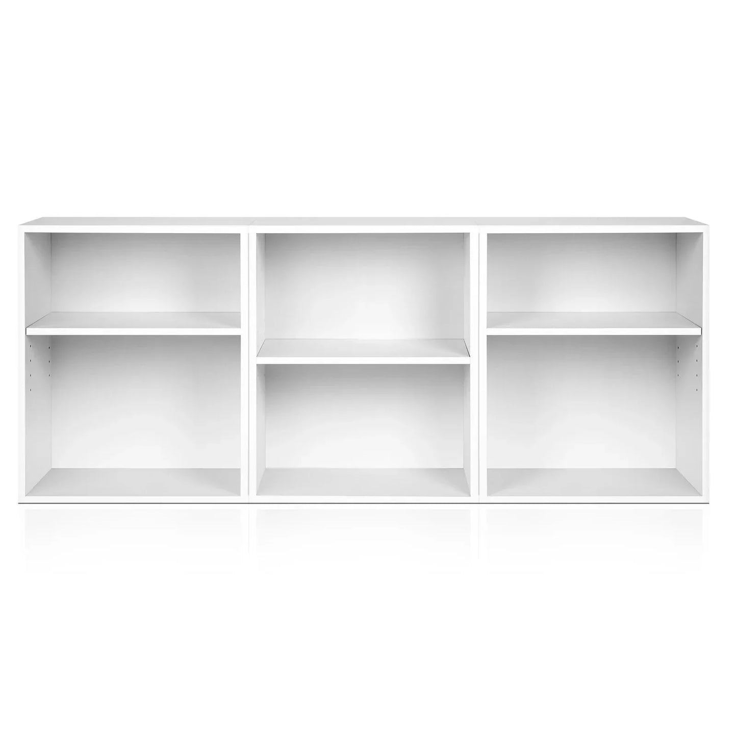 Artiss Bookshelf Set of 3 - VENA White - Mekamart Australia