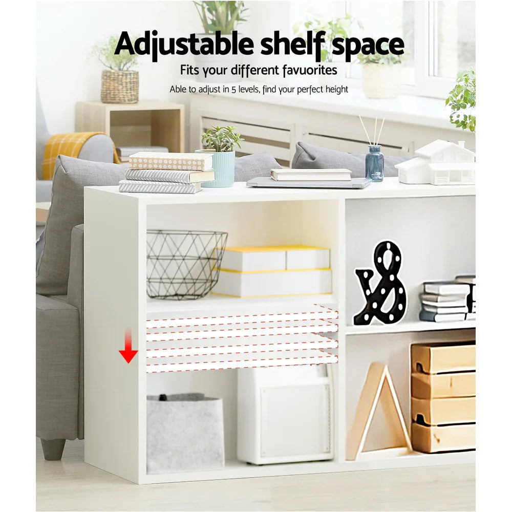 Artiss Bookshelf Set of 3 - VENA White - Mekamart Australia